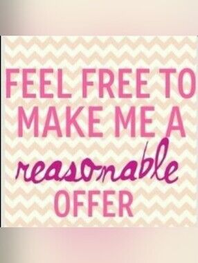 ACCEPTING REASONABLE OFFERS